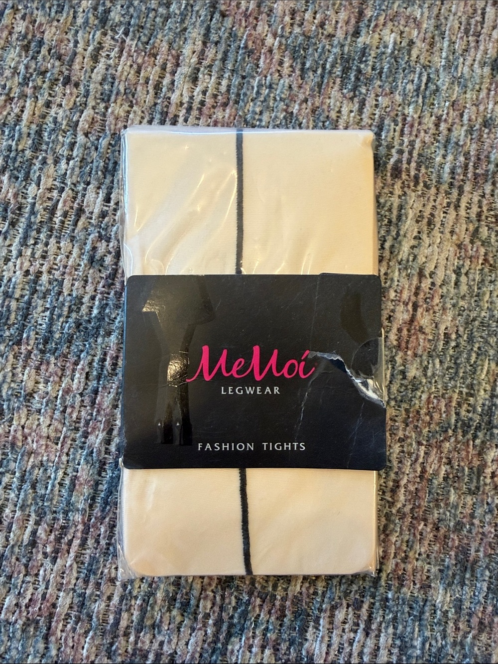 Memoi back seam tights M/L